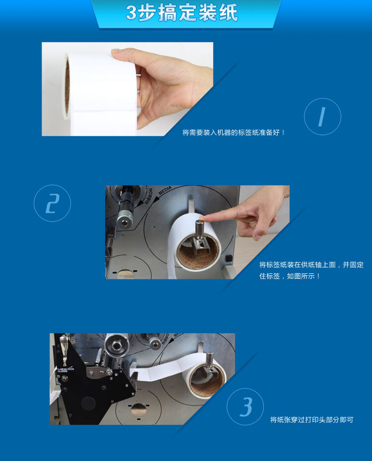 斑马105SL装纸